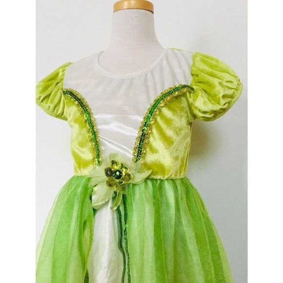 Little Adventures Girls 7-9 (XL) Lily Pad Princess Costume - Picture 4 of 7
